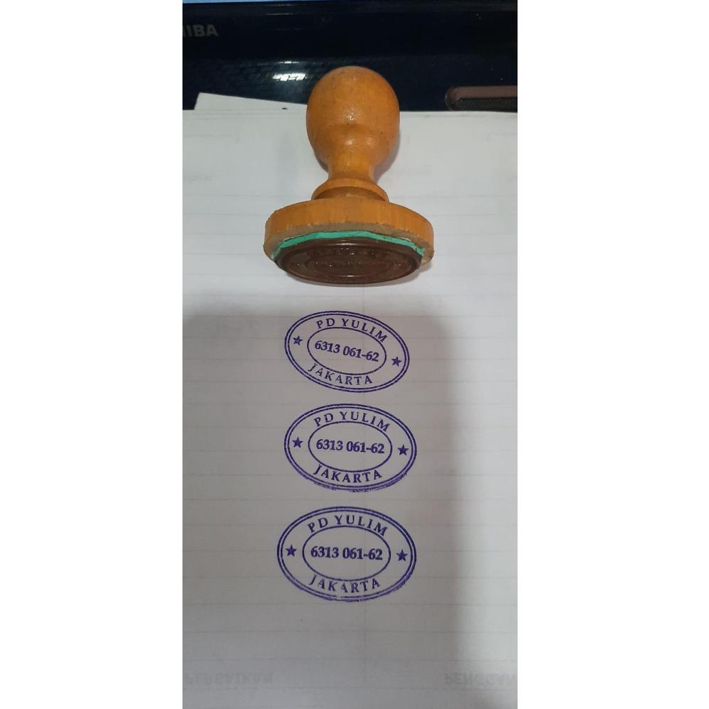 

[KODE KW8ZH] cetak stempel kayu /stempel manual / stempel runaflex