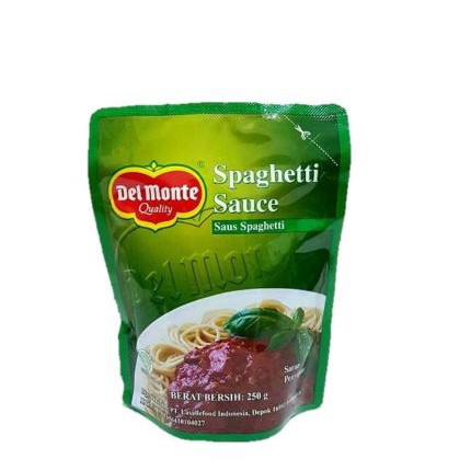 Delmonte Saus Spaghetti Pouch 250gr Del Monte