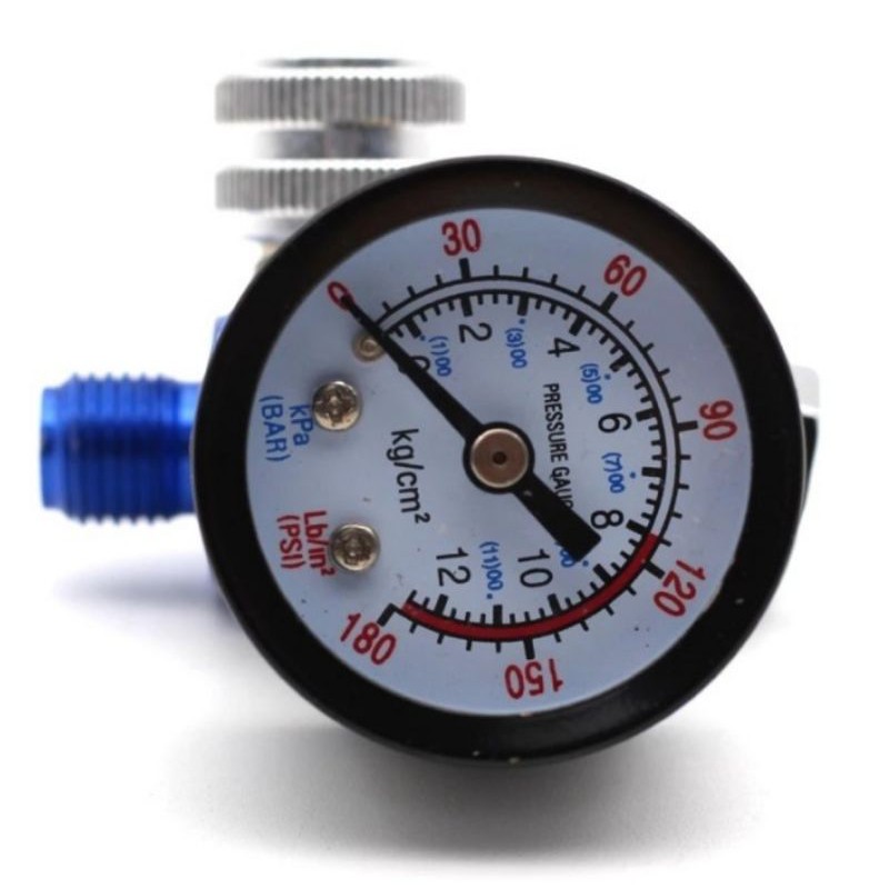 Jual Spray Paint Gun Air Gauge Pressure Regulator Shopee Indonesia