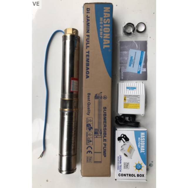 Pompa air satelit artetis pompa rendam submersible 1hp