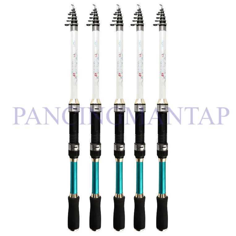 Joran Pancing Carbon Fiber Telescopic alat pancing pancingmantap