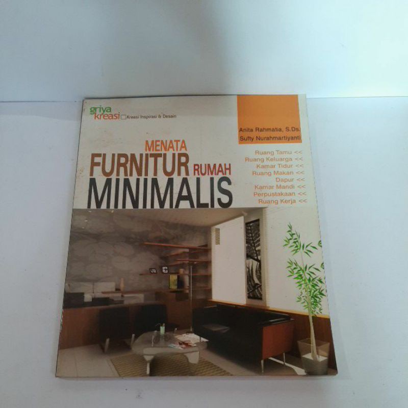 Buku Desain - Menata Furnitur Rumah Minimalis