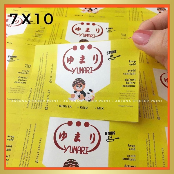 SPC 6 8-15 Cetak Stiker Custom Logo Sticker Custom Label Olshop-2