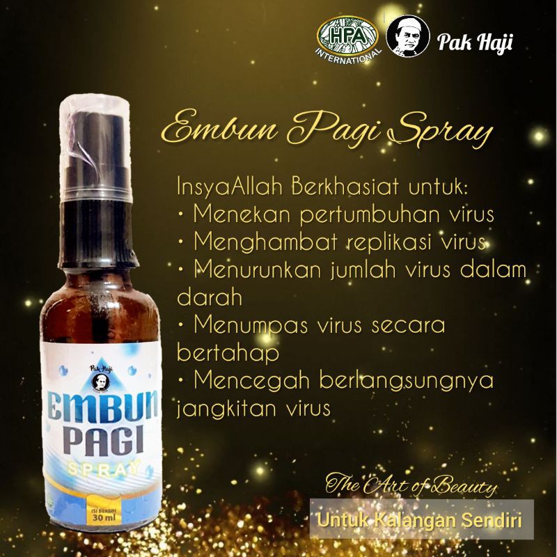 Embun Pagi Spray|HPA Internasional|Anti Virus|
