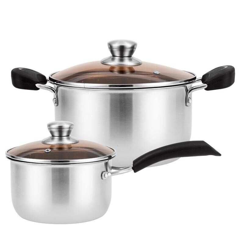 TD - CAB SI LAI FU Panci Masak Soup Milk Pot Stainless Steel 18cm - KC0406