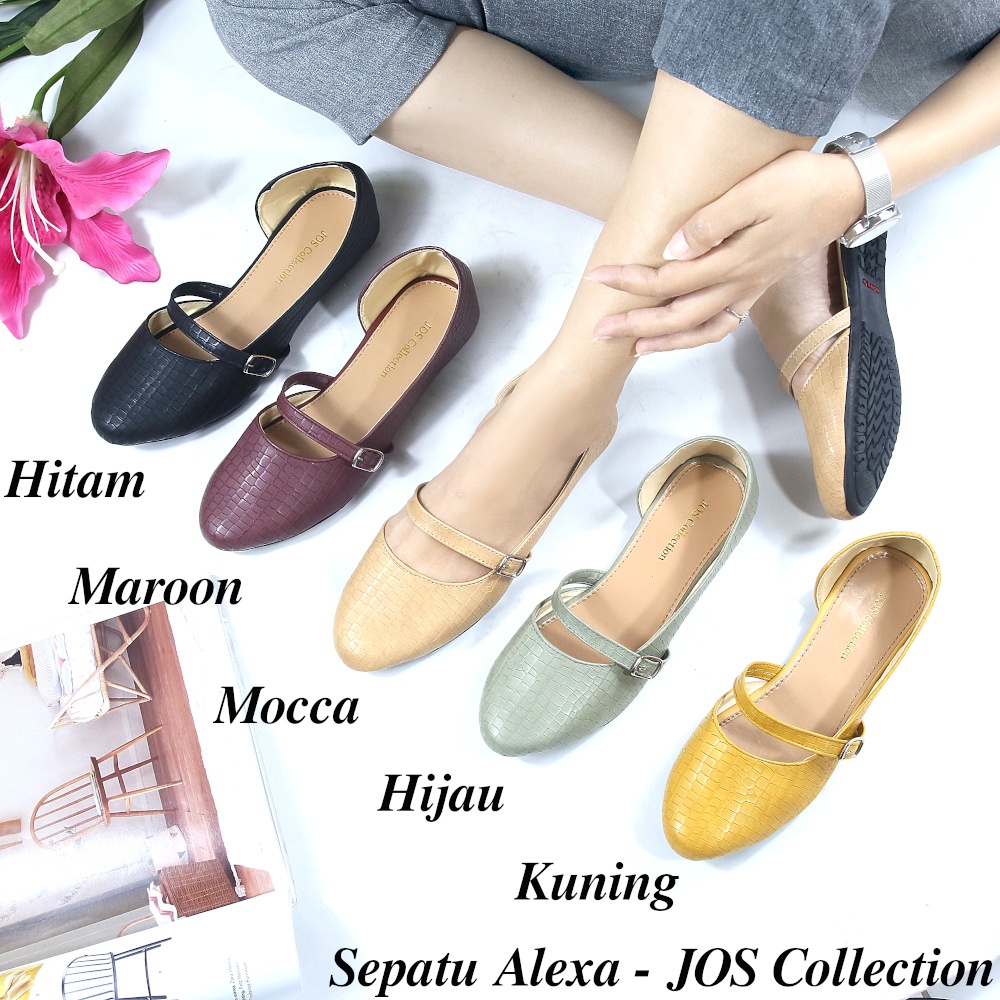 Sepatu Wanita Flat Shoes - Alexa by JOS Collection