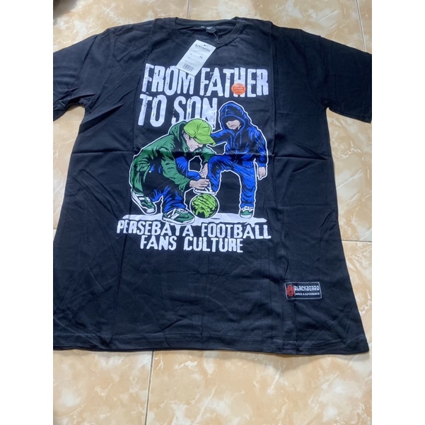 KAOS TSHIRT PERSEBAYA FROM FATHER TO SON