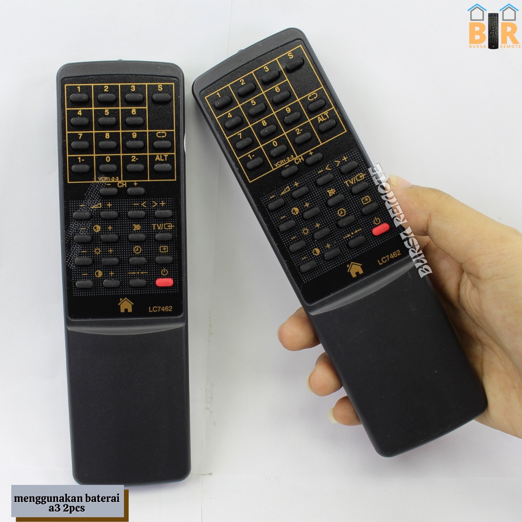 Remot REMOTE TV TABUNG SANYO 7462 - ECERAN Dan GROSIR