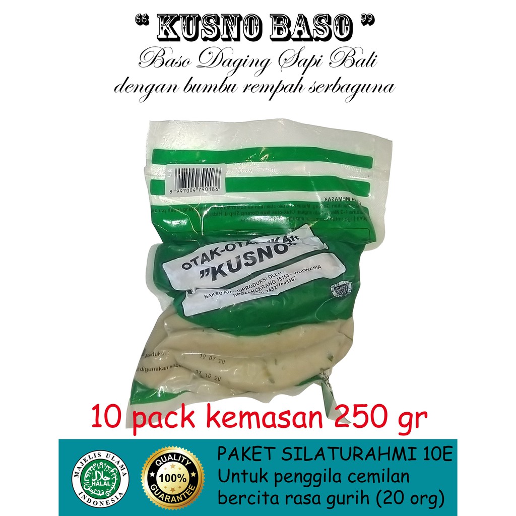 

Baso Kusno Otak-otak, Paket Silaturahmi (Cemilan 40 Orang)