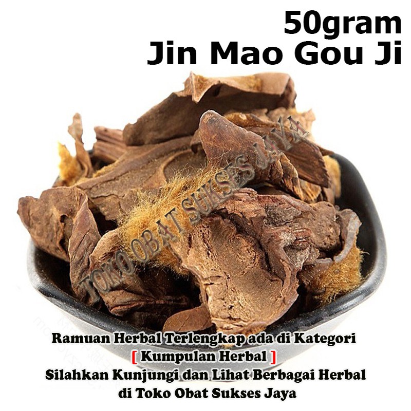 [50gram- Grade A]  Jin Mao Gou Ji -  Rhizoma Cibotii
