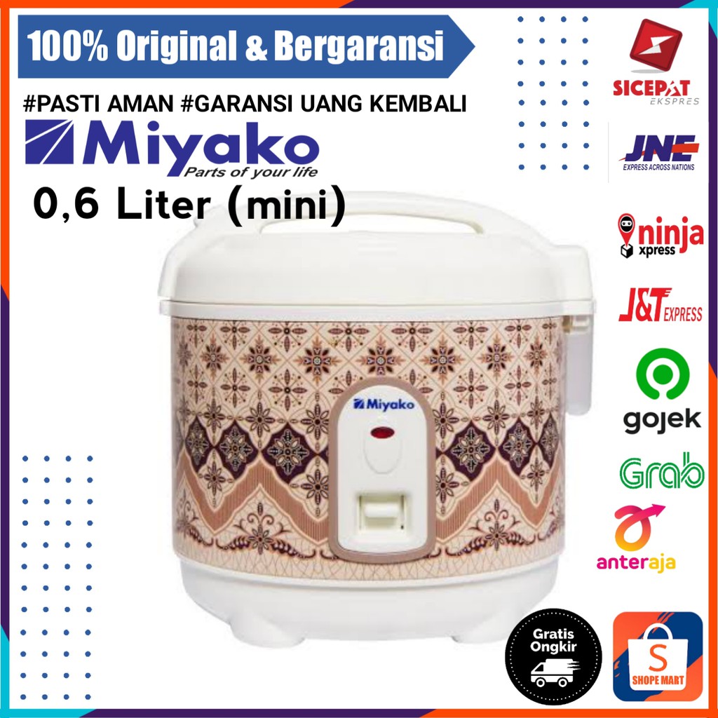MEJICOM PENANAK NASI MAGIC JAR RICE COKER MIYAKO MAJIKOM PENGHANGAT NASI MAJICOM RESKUKER MAGIC JAR