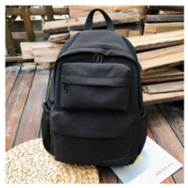 Backpack tas sekolah Tas Ransel Backpack Korea Ransel Sekolah SWAG Cocok Untuk Sekolah SMP SMA SMK Kuliah Kantong Dua