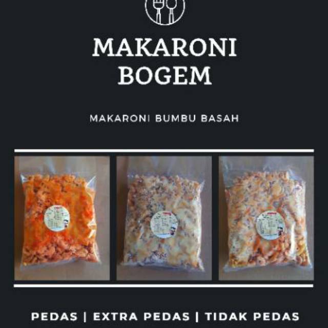 

(NEW) Makaroni Bumbu Basah kemasan BOGEM
