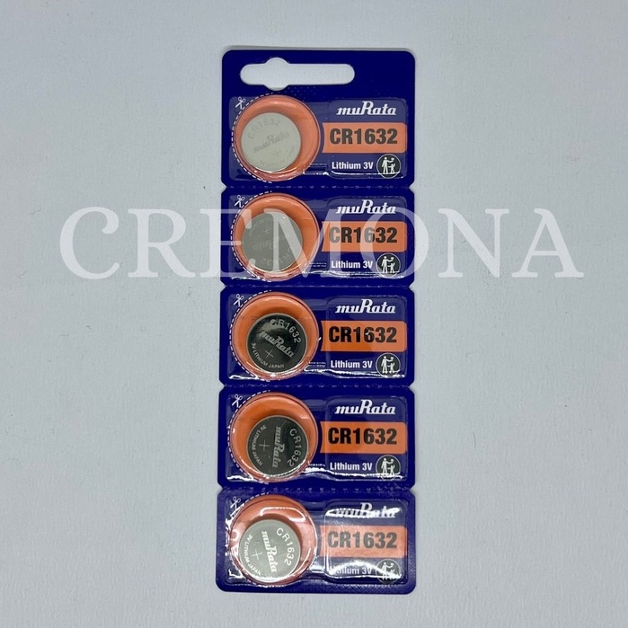 TERMURAH! Baterai Murata (Sony) CR1632 Original Baterai Battery Batre Micro Baterai (1Pc)