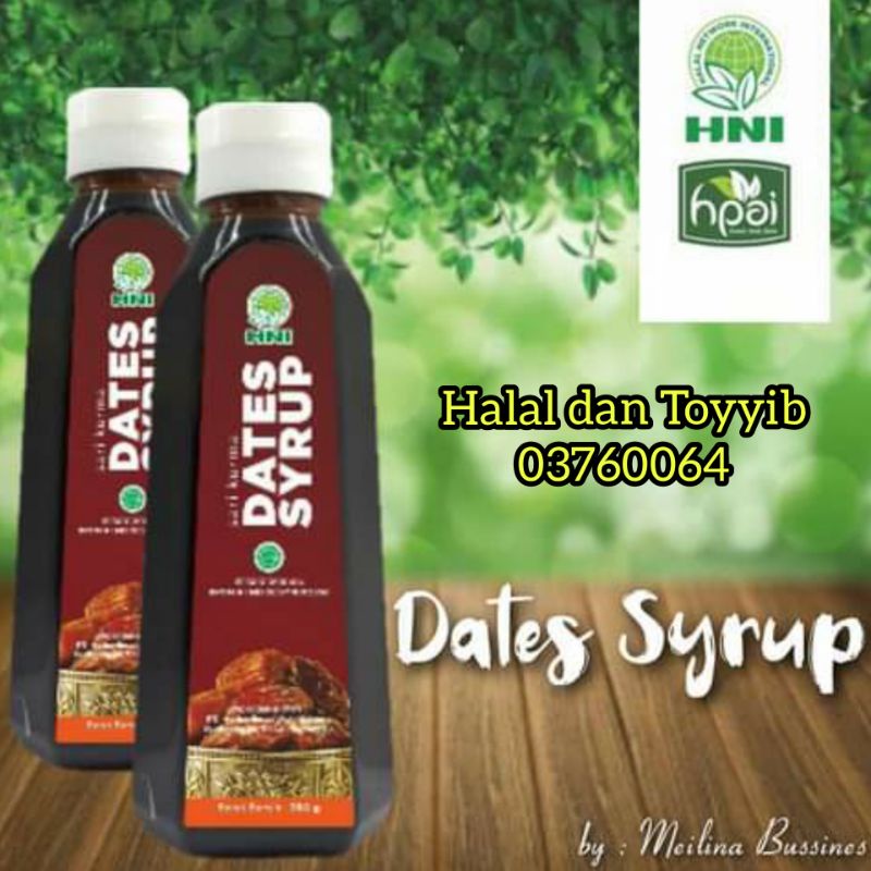 

Dates Syrup Ekstrak Kurma pilihan ( 350ml )