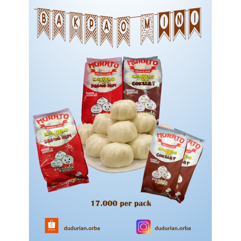 

Bakpao Mini (Murato Minipao)