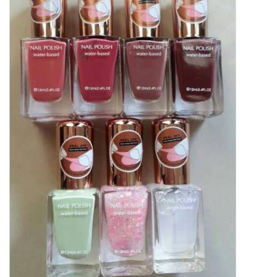 ✷ MINISO Nail polish/ kutek peel off gel miniso nail polish Miniso ✳