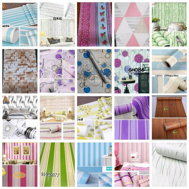 Wallpaper dinding  salur WALLPAPER SALUR Walpaper motif  