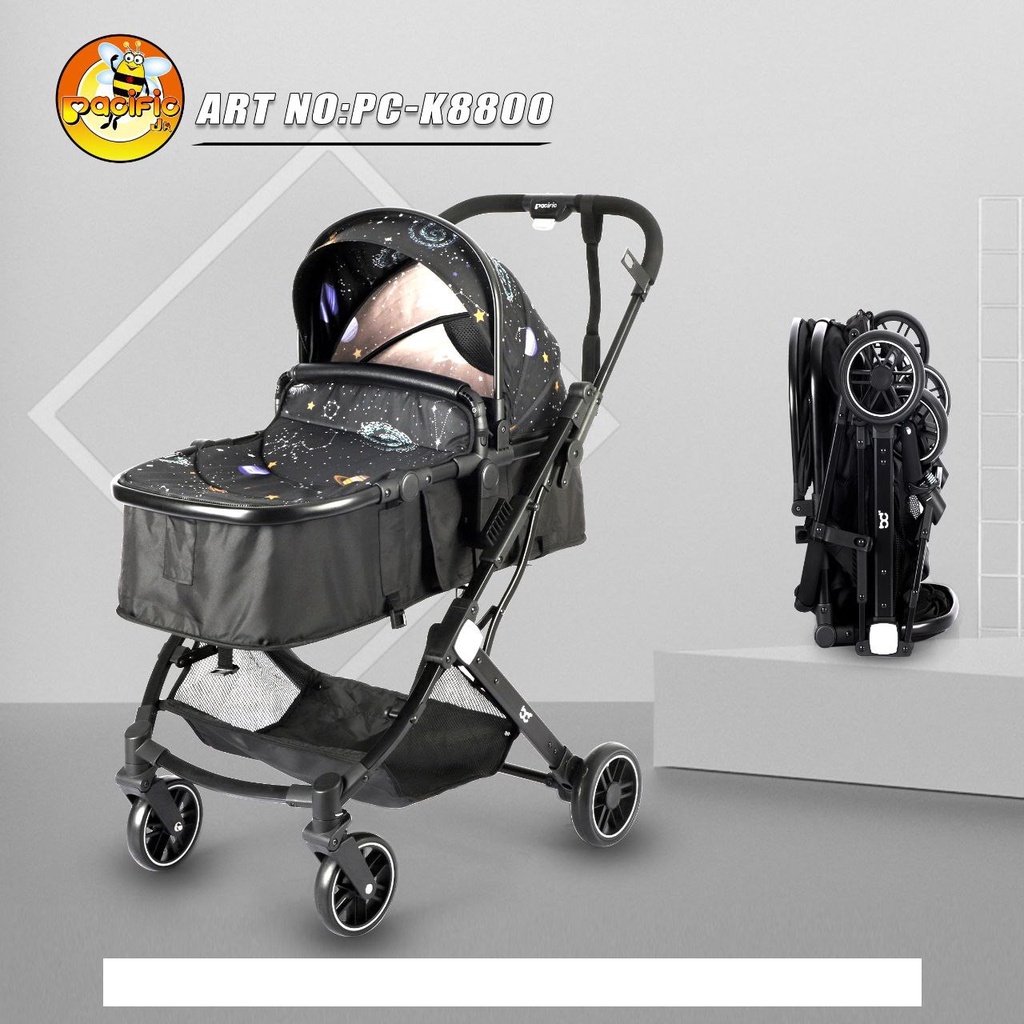 Stroller Baby Pacific Pc K 8800 Carrycot 2 Hadap Yti