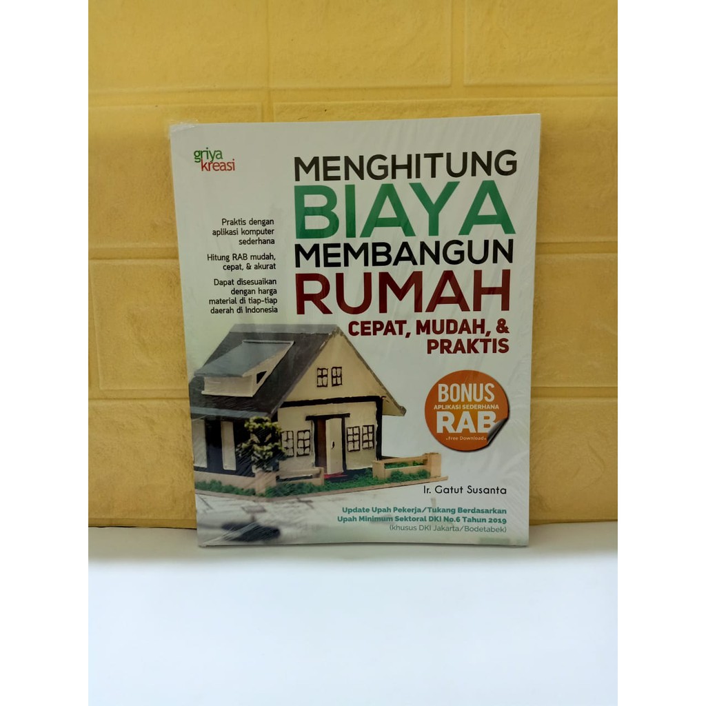 Buku Rab Menghitung Biaya Membangun Rumah Cepat