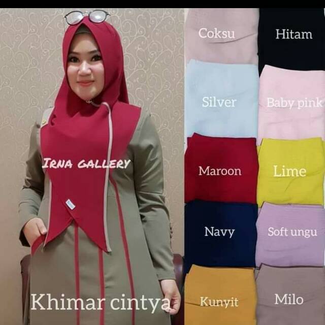 Khimar cintya Ori Sanita Hijab