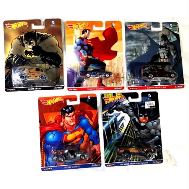 HOTWHEELS POP CULTURE BATMAN VS SUPERMAN