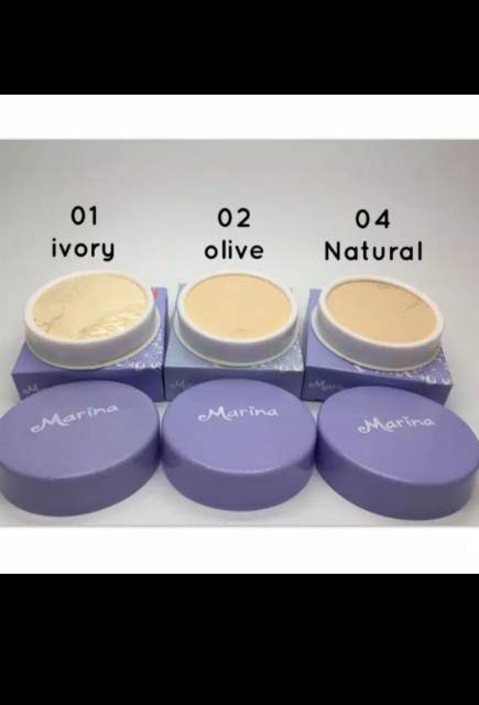 Marina uv protection loose powder BEDAK TABUR