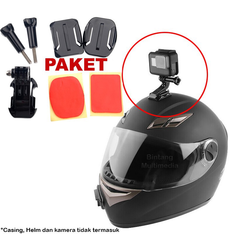 Helmet Front Mount for gopro xiomi