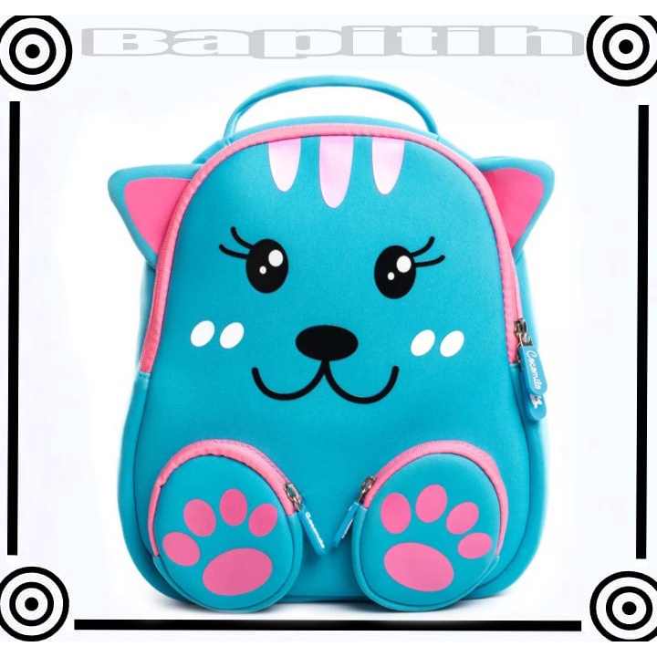 BPT TAS RANSEL ANAK KUCING/ KARAKTER HEWAN/ TAS RANSEL LUCU / TAS ANAK CEWEK