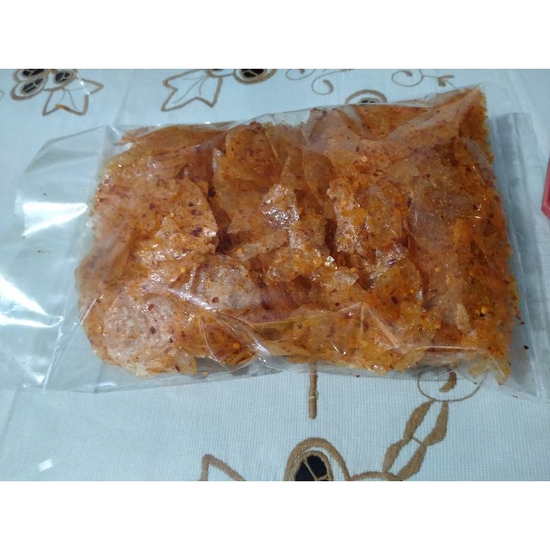 

kripik kaca super pedas/kripik kaca balado 200 gram/camilan murah/ camilan kiloan