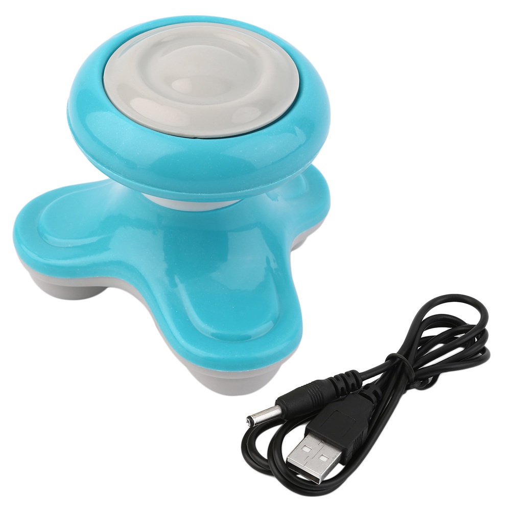 vagina getar Portable Mini Electric Handled Wave Vibrating Massager USB Battery Full Body Massage