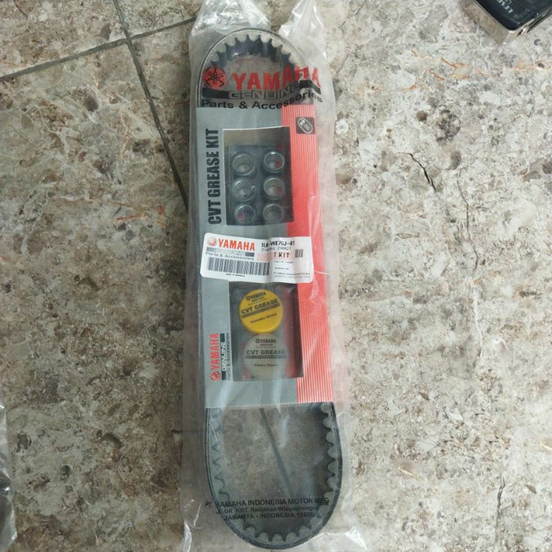 Vanbelt van belt set assy Xeon Aerox 1LB-WE76J-01 44D-WE763-00 original YAMAHA