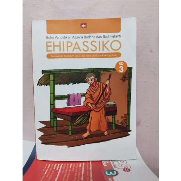 buku agama Buddha/ehipassiko kelas 3 sd/III SD