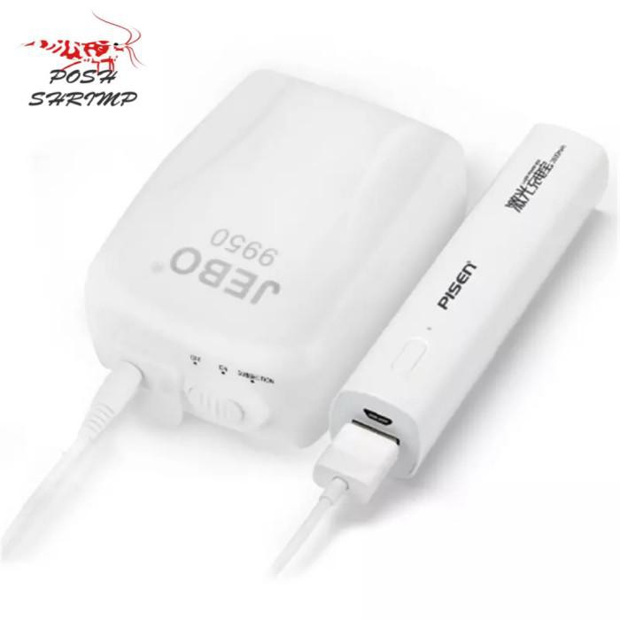 Jebo 9950 Pompa Aquarium Aerator Portable Ac Dc Power Bank Usb