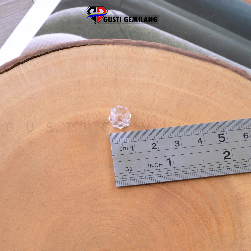 10Gram Acrylic Diamond Kotak Mengkilap Bening