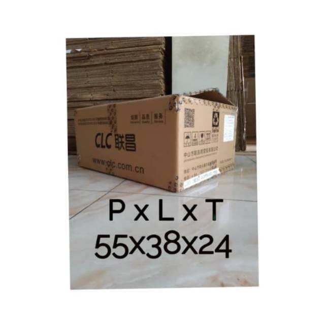 

Kardus packing/kardus bekas ukuran 55x38x24 cm