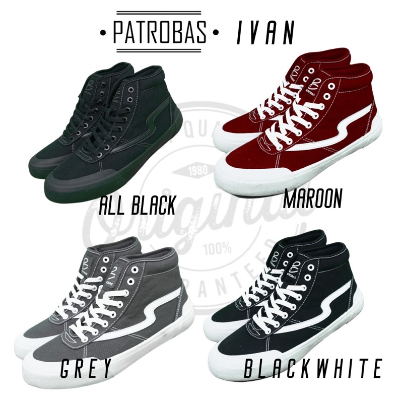 Patrobas - New Ivan High Sepatu Patrobas Original