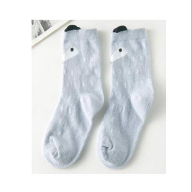 Kaos Kaki Bayi Baby 0-1 Tahun Grey Fox Socks