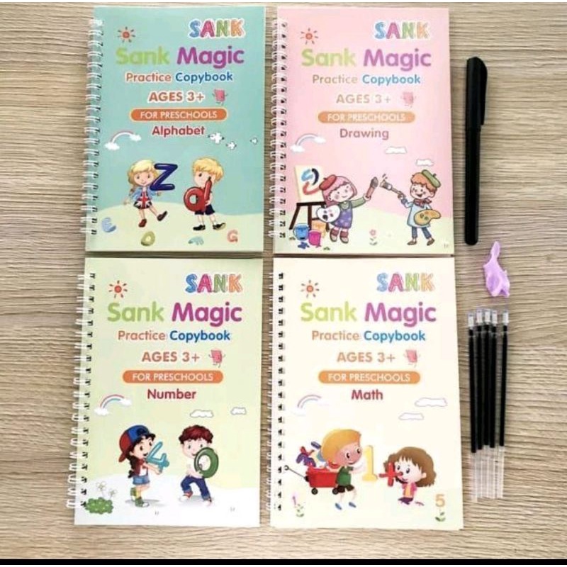 

kiddy.edustore - SANK MAGIC COPY BOOK / BUKU AJAIB