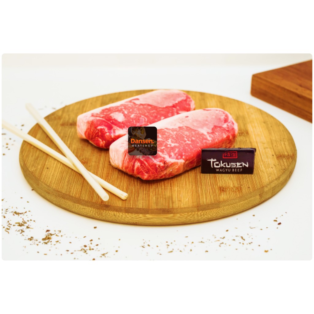 

MIN PEMBELIAN 200GR PREMIUM SIRLOIN STEAK TOKUSEN WAGYU MB 5