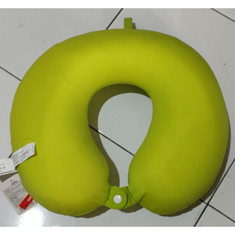 miniso bantal leher hijau clearance sale bantal travel