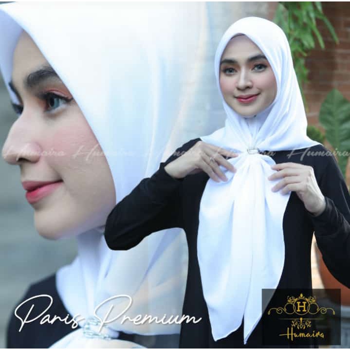 Jilbab Paris | Jilbab Segi Empat Paris Premium
