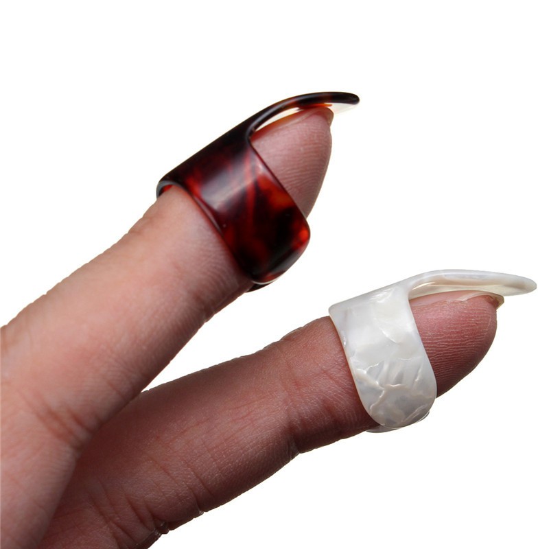 Finger Nail Guitar Pick / Pick Jari Gitar Celluloid