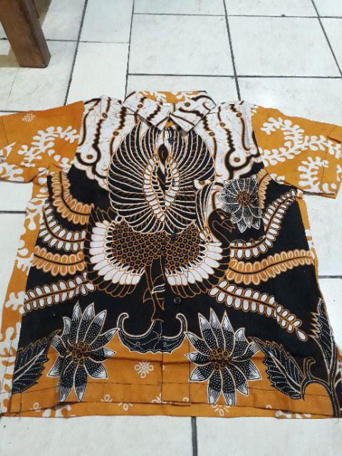 Cuci Gudang Sale Promo Batik Anak / Hem Anak Pendek / Kemeja Anak Laki Laki Usia 2-8 Tahun Termurah