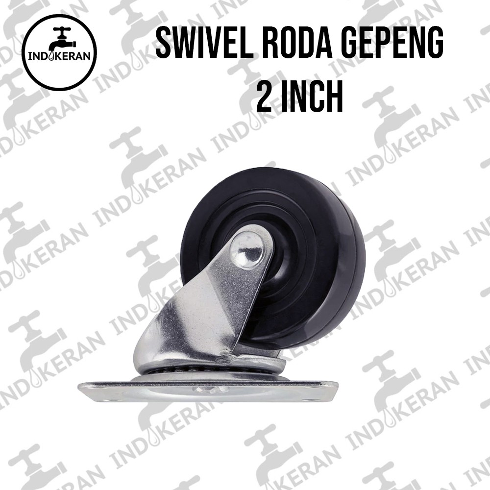 INDOKERAN - Roda Gepeng Kursi Caster - 1 Pcs - High Quality