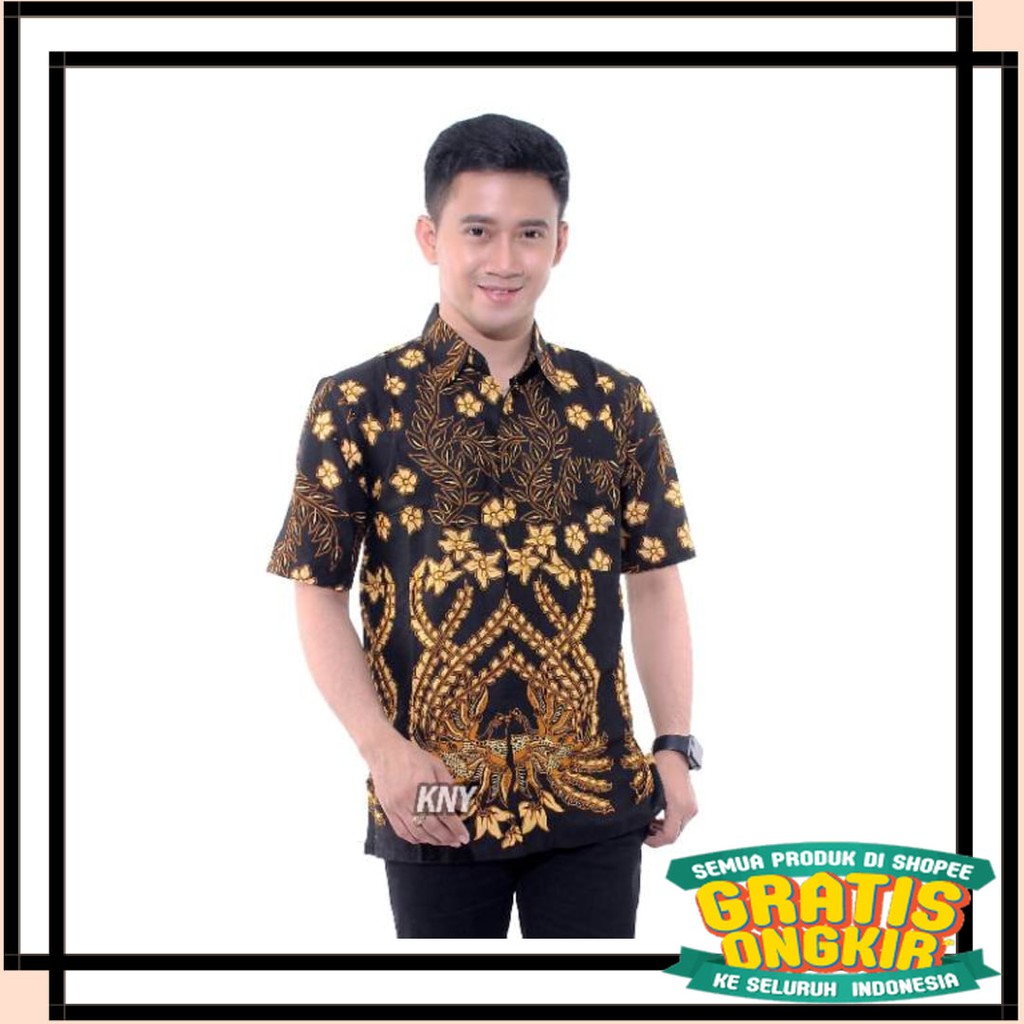 BATIK SEMARANG MURAH - TERBARU TERKINI / Kemeja batik pria cendrawasih