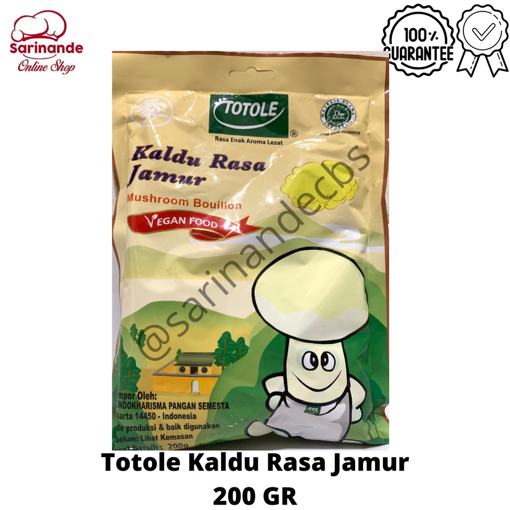 

Totole Kaldu Rasa Jamur 200GR