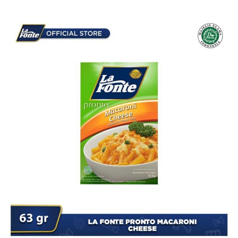 La fonte makaroni cheese 63 gr