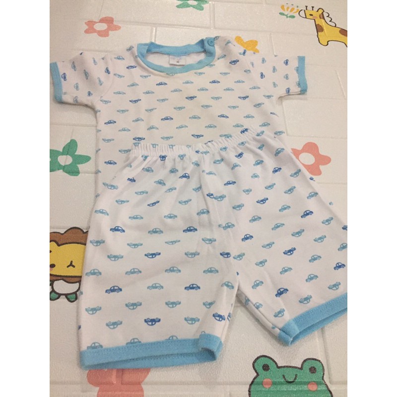 Preloved setelan anak bayi cowo kaos celana pipiniko bayi 6-9 bln bukan libby velvet