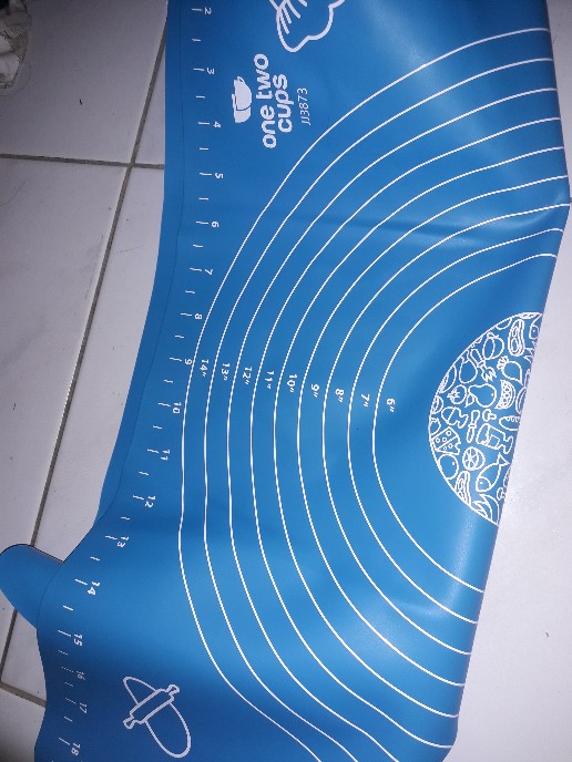 Alas Adonan Kue Silicone 50x40 Cm Mat Alas Kue Silicone